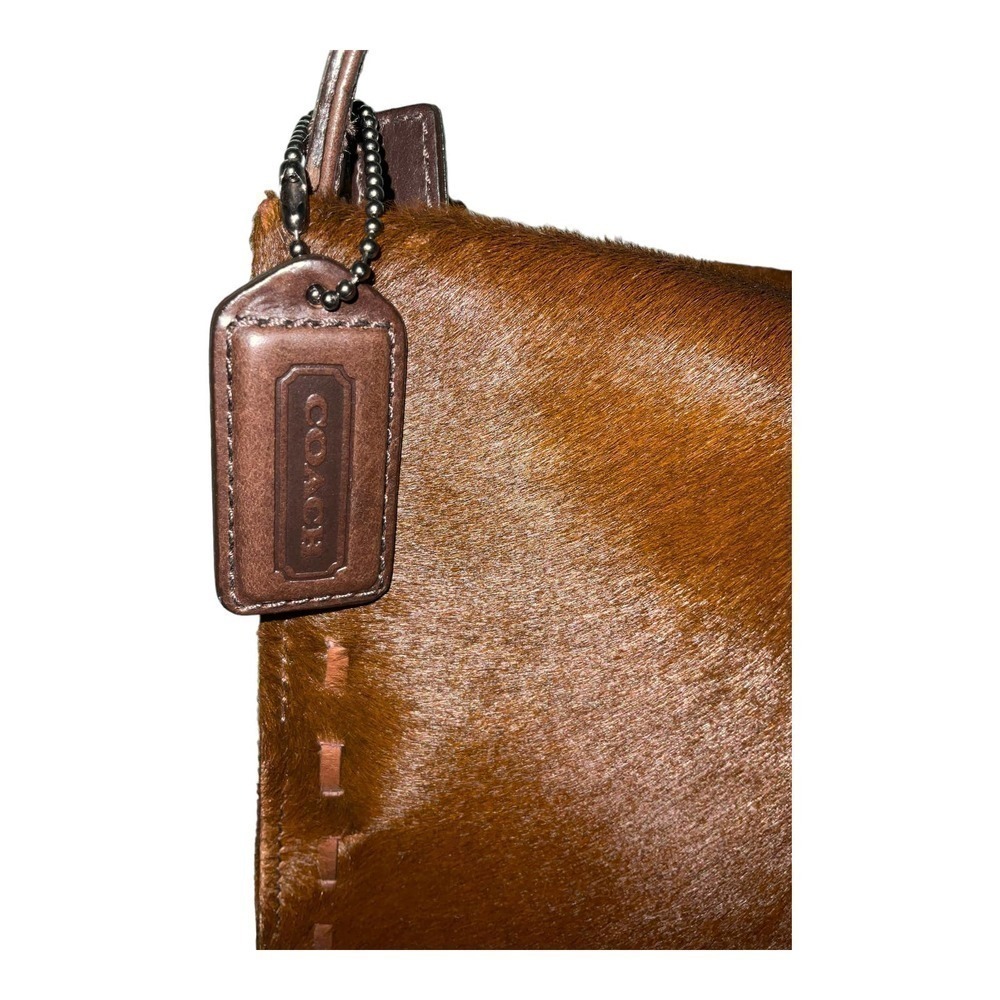 COACH RARE 2002  BRAIDED VINTAGE WEST END HOBO BAG 9446 EUC - Picture 6 of 16